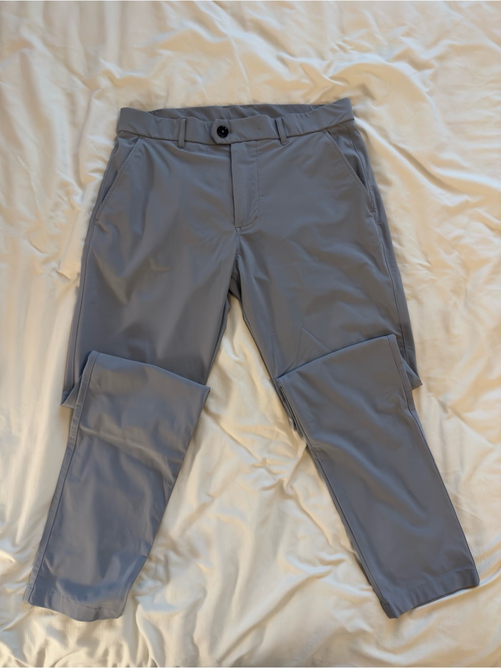Greyson Montauk Trousers. Size 30-30. Gray. Perfect Condition. Used. Stretch.
